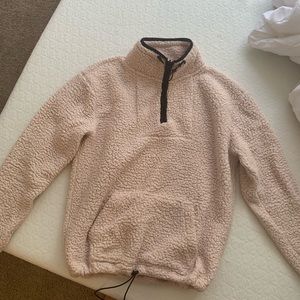 PINK Sherpa Half Zip